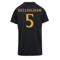 Camiseta Real Madrid Jude Bellingham #5 Tercera Equipación para mujer 2023-24 manga corta